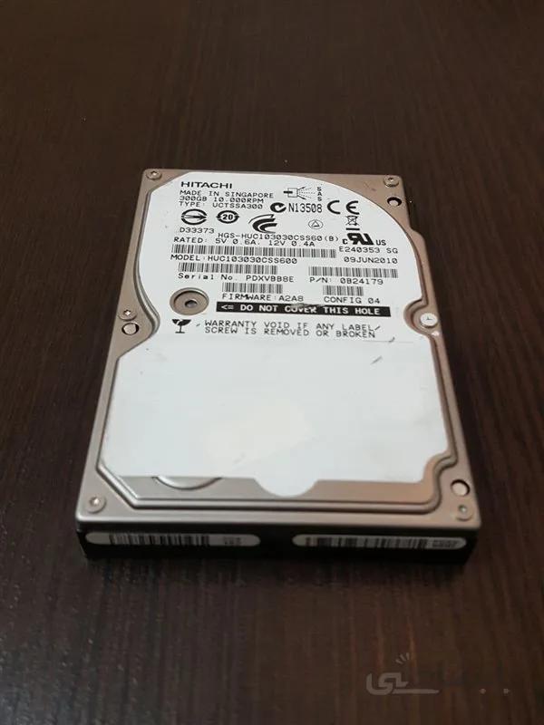 هارد سرور HP server 300-GB 6G 10K DP SFF SAS HDD (# 0B24179-Sun)