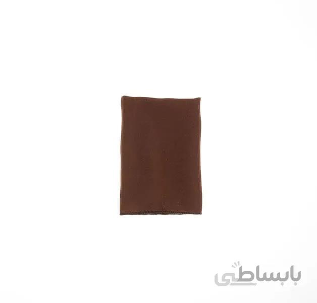 دستمال جیب ساده قهوه ای PSH1072