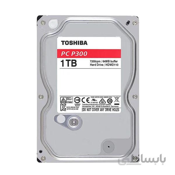 هارددیسک اینترنال توشیبا مدل P300 ظرفیت 1 ترابایت
