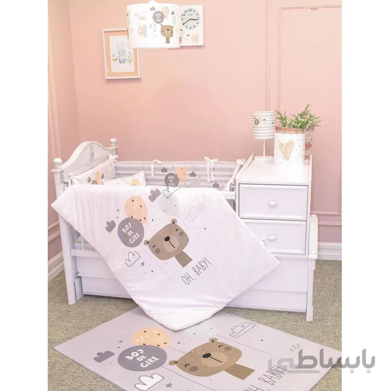 ست کامل اتاق خواب نوزاد طرح خرس کارتونی
