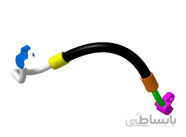 لوله کمپرسور کولر به کندانسور X22