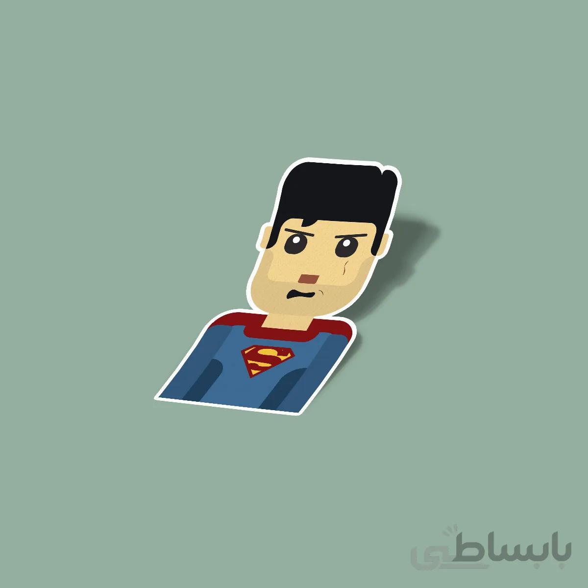 استیکر superman