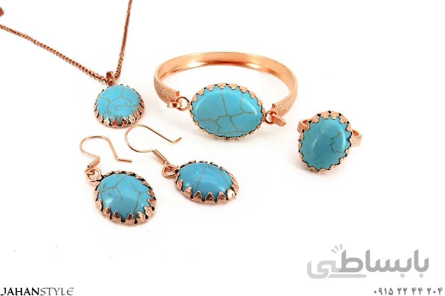 سرویس مسی دخترانه و زنانه طرح فیروزه