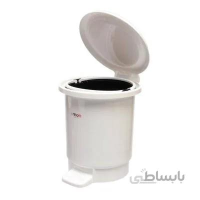 سطل حمام ساده لیمون الوان 129635 صورتی