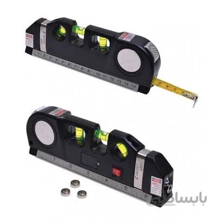 تراز لیزری چند منظوره Qooltek با نوار اندازه گیری Line 8ft+ ا Qooltek Multipurpose Laser Level laser measure Line 8ft+ Measure Tape Ruler Adjusted Standard and Metric Rulers