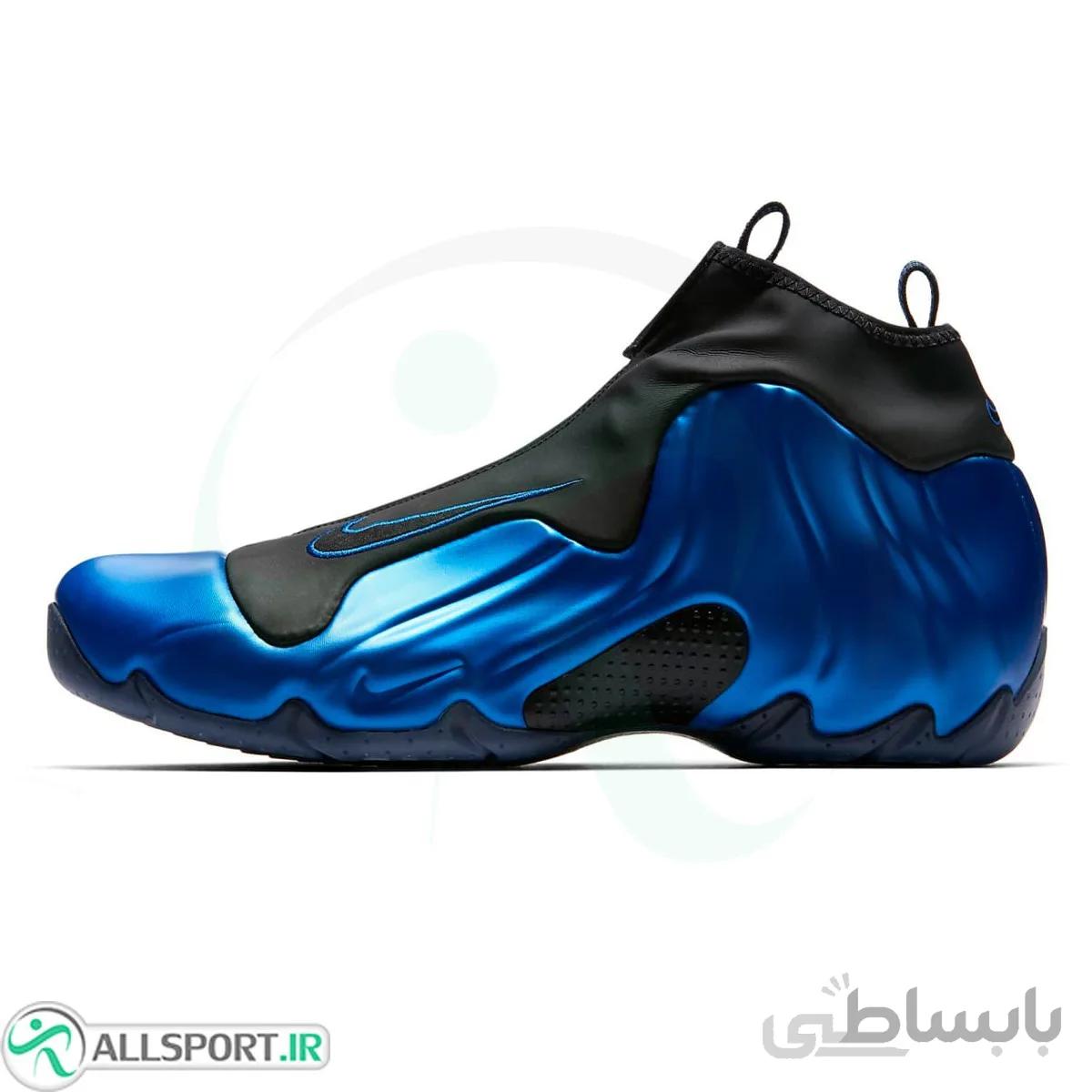 کفش بسکتبال نایک طرح اصلی Nike Air Flightposite Blue Black