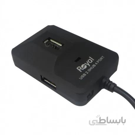 هاب 4 پورت USB2.0 ROYAL مدل RH-486