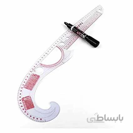 خط کش خارجی منحنی حسیبا