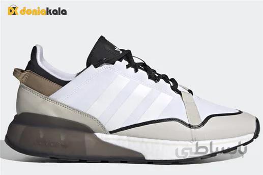 کفش کتانی پیاده روی و اسپرت اورجینال آدیداس زد ایکس بوست adidas ZX 2K Boost Pure G57962 ا Original Adidas ZX Boost hiking and sneakers adidas ZX 2K Boost Pure G57962