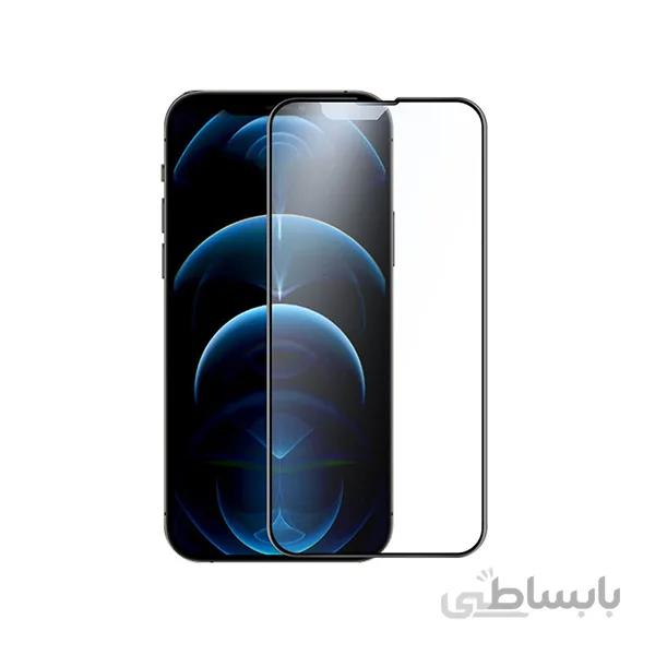 محافظ صفحه نمایش شیشه‌ای نیلکین آیفون 13 پرومکس Nillkin Apple iPhone 13 Pro Max FogMirror Full coverage matte glass