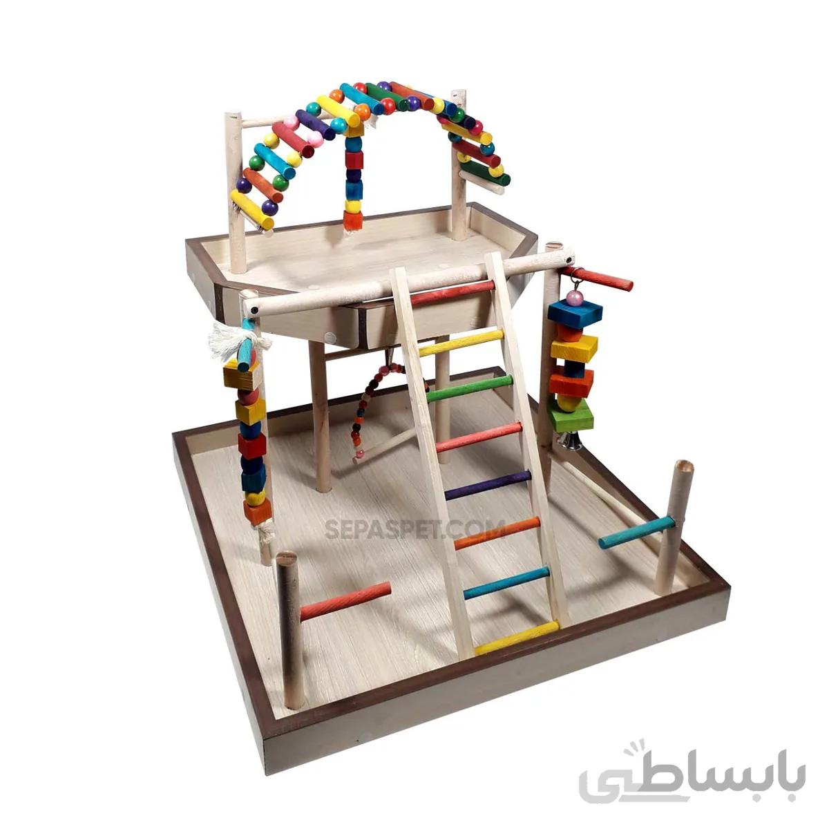 پارک بازی طوطی عروس هلندی ، برزیلی ، مرغ عشق و … – کد SP10