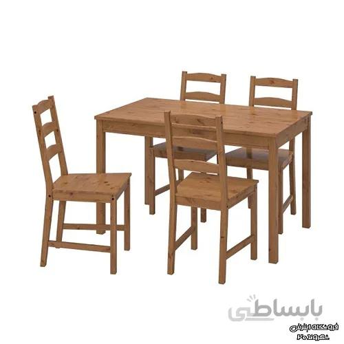 میز و صندلی غذاخوری 4 نفره ایکیا JOKKMOKK ا کدکالا 4480