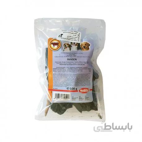 تشویقی طبیعی سیرابی گوساله مخصوص سگ نوبی - 100 گرم