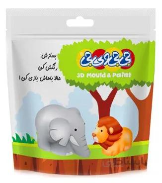 ساخت مجسمه گچی شیر و فیل