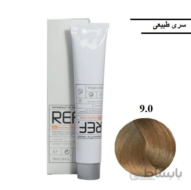 رنگ مو رف ۹٫۰ بلوند خیلی روشن طبیعی