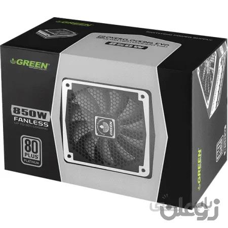 منبع تغذیه ماژولار گرین مدل GP850B-OC Plus