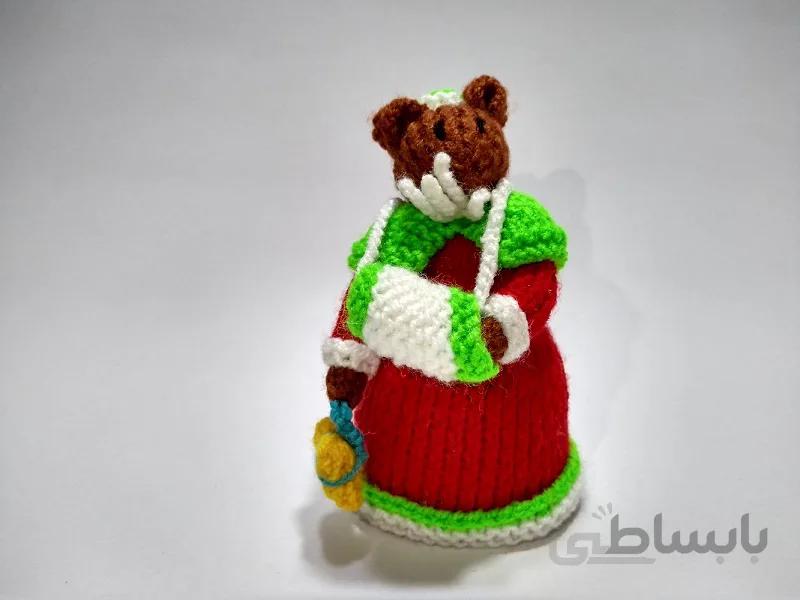 عروسک بافتنی موش خریدار