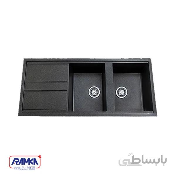سینک گرانیتی توکار M920 مشکی ونسی ا M920 Black