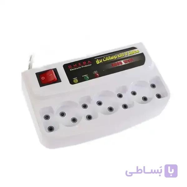 محافظ ولتاژ برق 7 خانه آنالوگ امگا