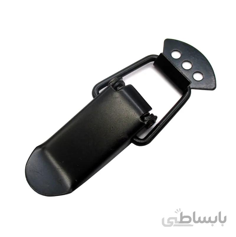 چفت مهمات فنردار مشکی طول 9 سانتیمتر