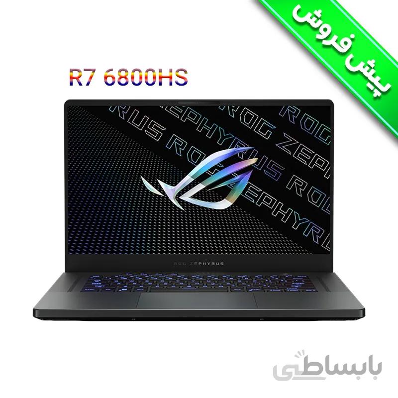 لپ تاپ گیمینگ ایسوس راگ زفیروس ASUS ROG Zephyrus G15 GA503RM R7 6800HS RTX3060 120W 2022