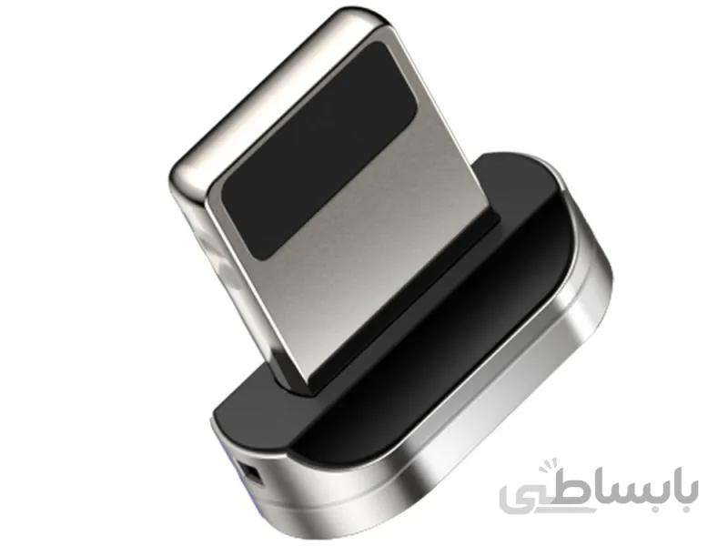 رابط شارژ آهنربایی لایتنینگ بیسوس Baseus Magnetic Lightning interface CALXC-E