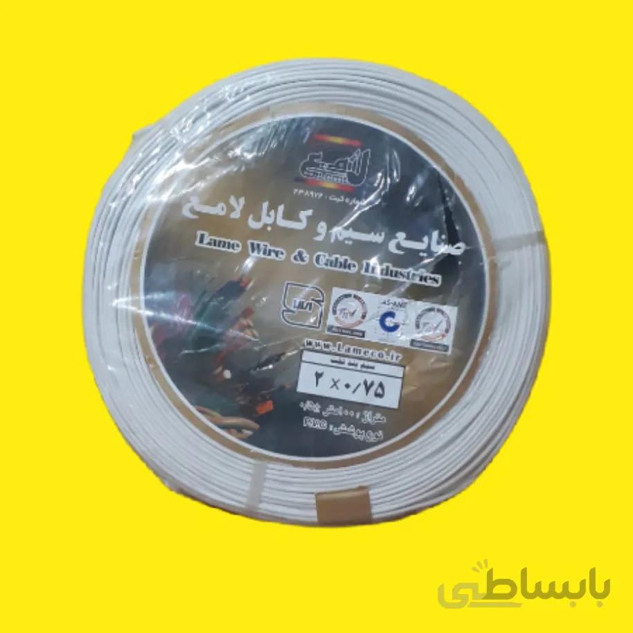 سیم نایلون لامع 75 * 2 حلقه 100 متری