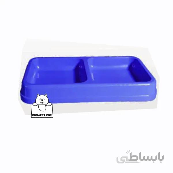 ظرف دوقلو آب و غذا سگ و گربه لوکا مدل لنا