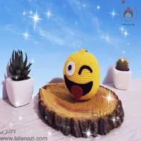 عروسک بافتنی آویز ایموجی ( کد 90004 )