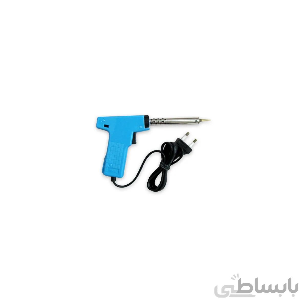 هویه تفنگی 40 و 80 وات دسته پلاستیکی ابی رنگ