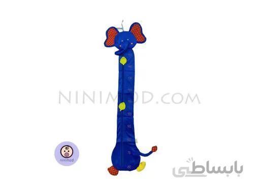 خط کش اندازه گیری قد طرح فیل