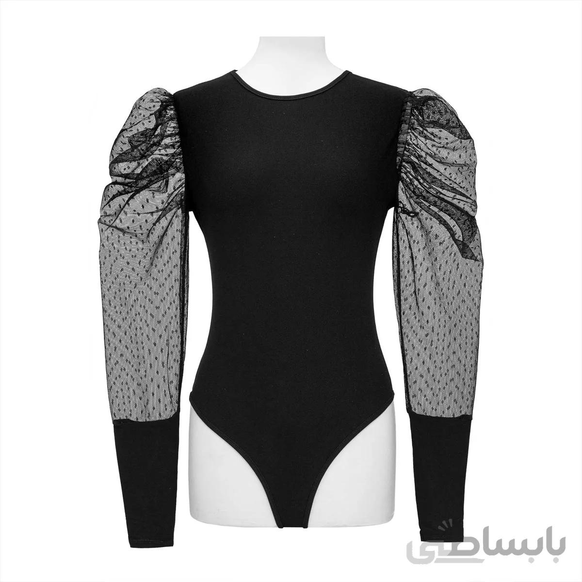 بادی مجلسی استین بلند یقه گرد تیساپه 113