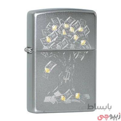 فندک زیپو اصل کد ۲۹۹۹۹ – Original Zippo Money Tree Design