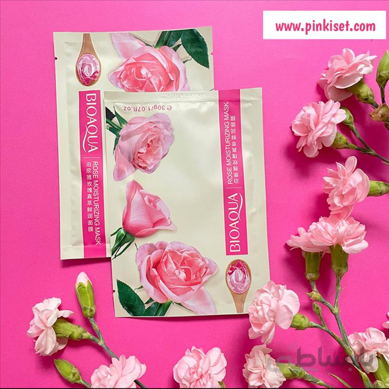 ماسک ورقه ای گل رز بیوآکوا -BIOAQUA — تصویر 1