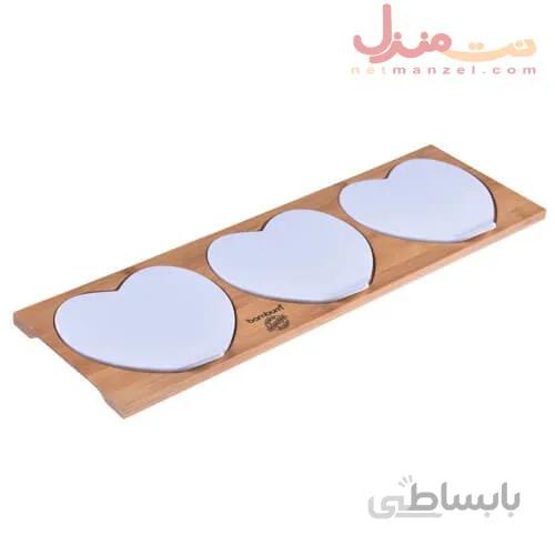 اردو خوری چوب سرامیک برند بامبوم مدل آماره