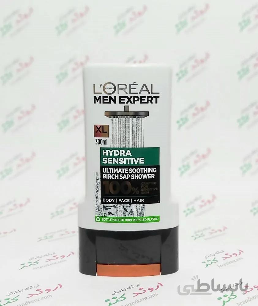 ژل حمام لورآل Loreal مدل Hydra Sensitive