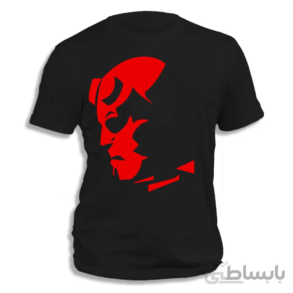 تیشرت طرح hellboy