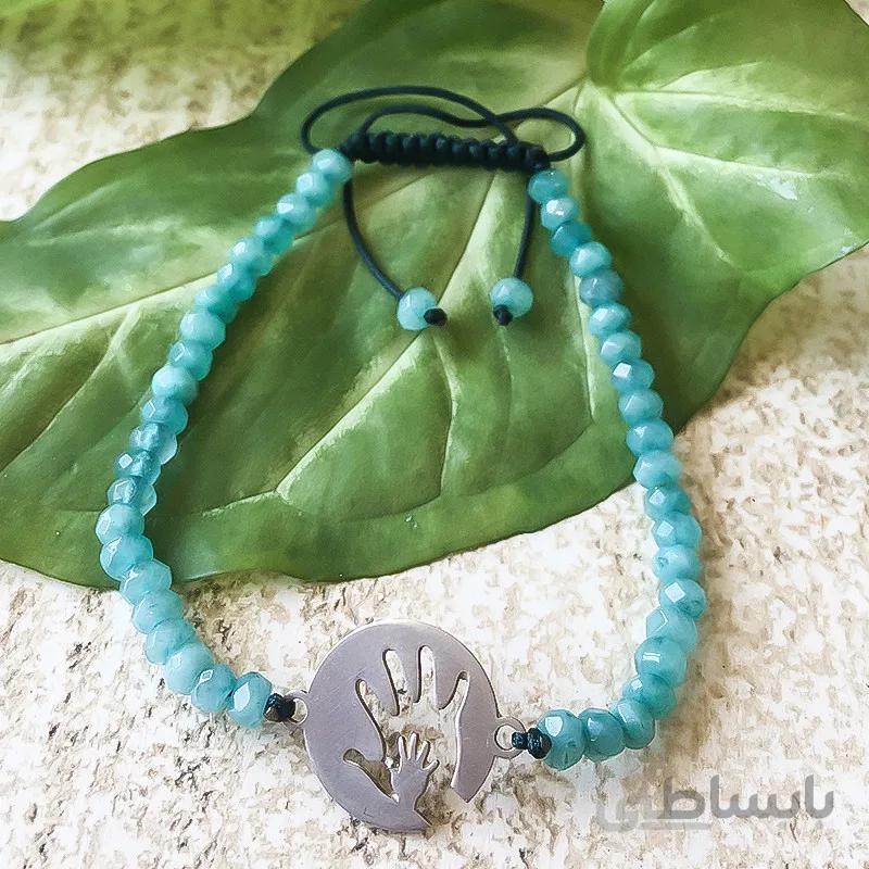 دستبند نقره زنانه مدل مامان ا mom bracelet
