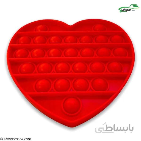 پاپ ایت رنگی قلبی