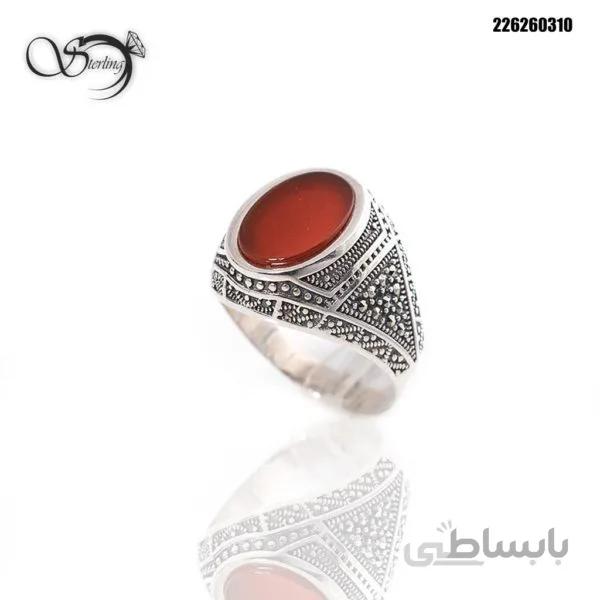 انگشتر نقره مردانه اسپرت کد:۱۵۹۷