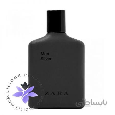 ادو تویلت مردانه زارا مدل MAN SILVER حجم 100 میلی لیتر ا ZARA MAN SILVER Eau De Toilette For Men 100ml