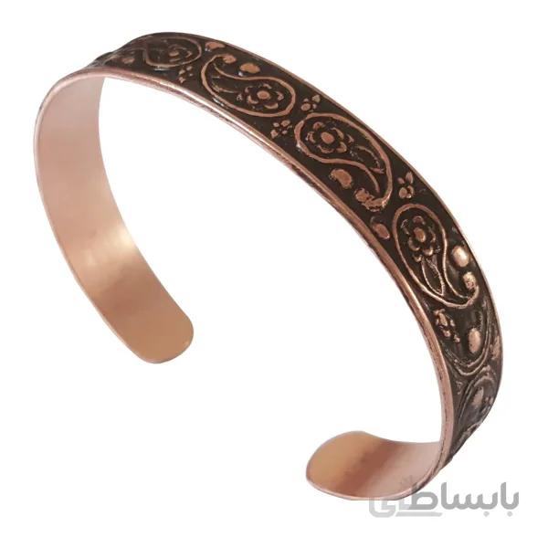 نیم ست مسی زنانه مدل ترنج و گل کد JW44.2