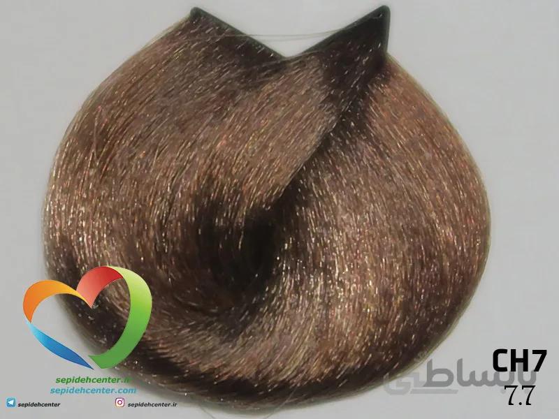 رنگ موی ترام کالر traum color بلوند شکلاتی CH7- 7.7