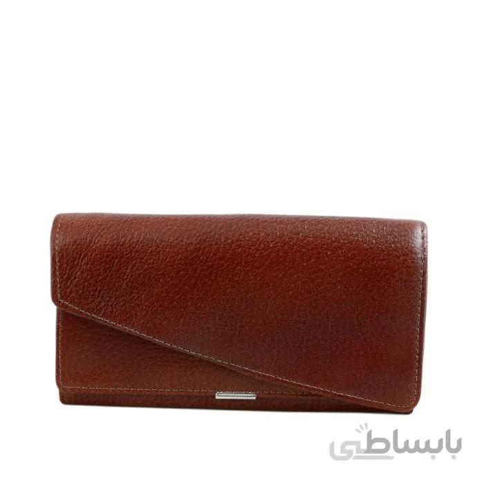 کیف پول چرمی زنانه میشوچرم مدل پینار کد ۵۶۴