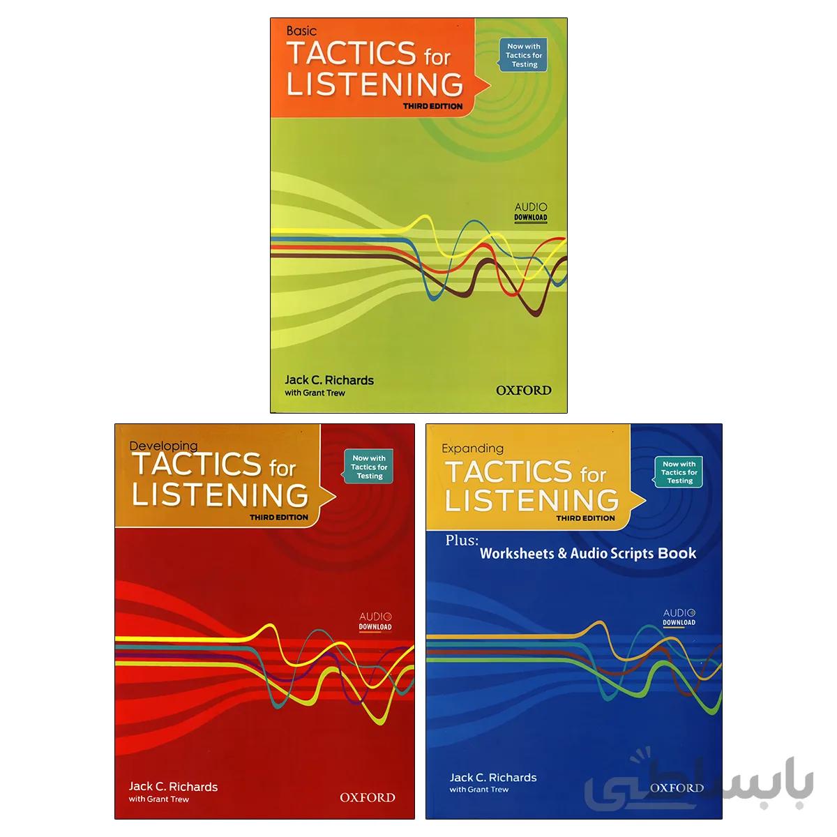 مجموعه کتاب های Tactics for Listening