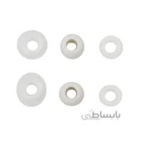 سری لاستیکی هندزفری بسته ۶ عددی