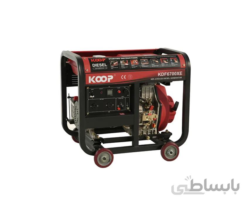 دیزل ژنراتور کوپ مدل KDF6700Q