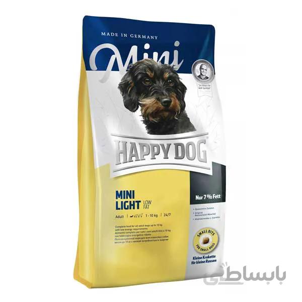 غذای خشک رژیمی سوپر پرمیوم هپی داگ سگ بالغ نژاد کوچک وزن یک کیلوگرمی ا Happy Dog Supreme Mini Light 1 kg