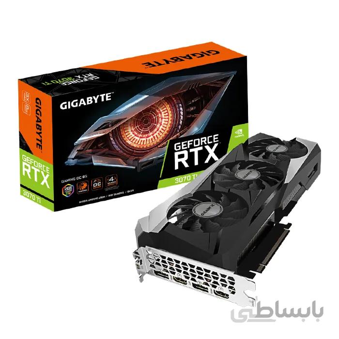 کارت گرافیک 8GB گیگابایت مدل جی فورس RTX 3070 Ti گیمینگ OC 8G ا GIGABYTE GeForce RTX 3070 Ti Gaming OC 8G Graphics Card