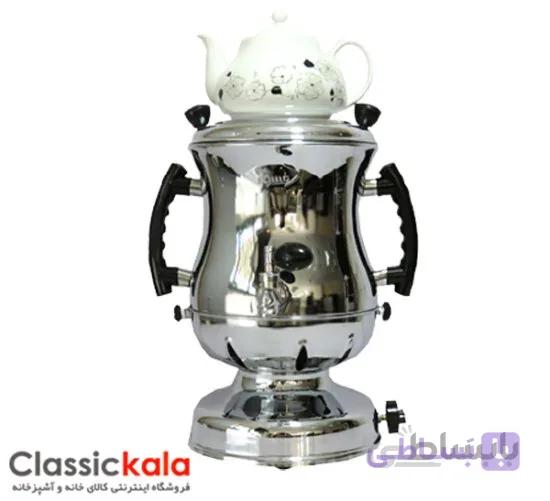 سماور گازی افسون ۳کاره مدل رز